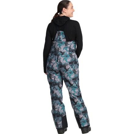 

Брюки-комбинезоны Snowcrew женские Outdoor Research, цвет Nimbus Watercolor/Black