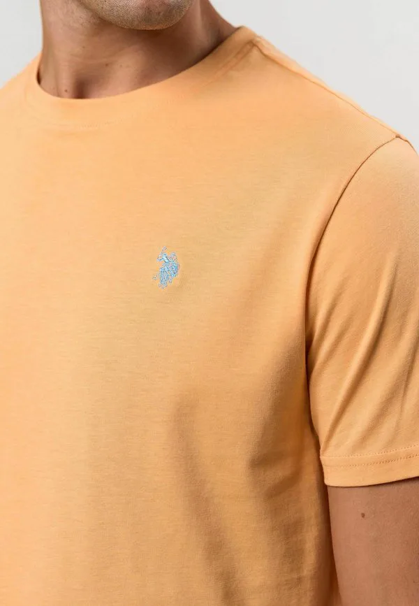 Простая футболка умарджуна U.S. Polo Assn., Peach Cobbler — фото 4