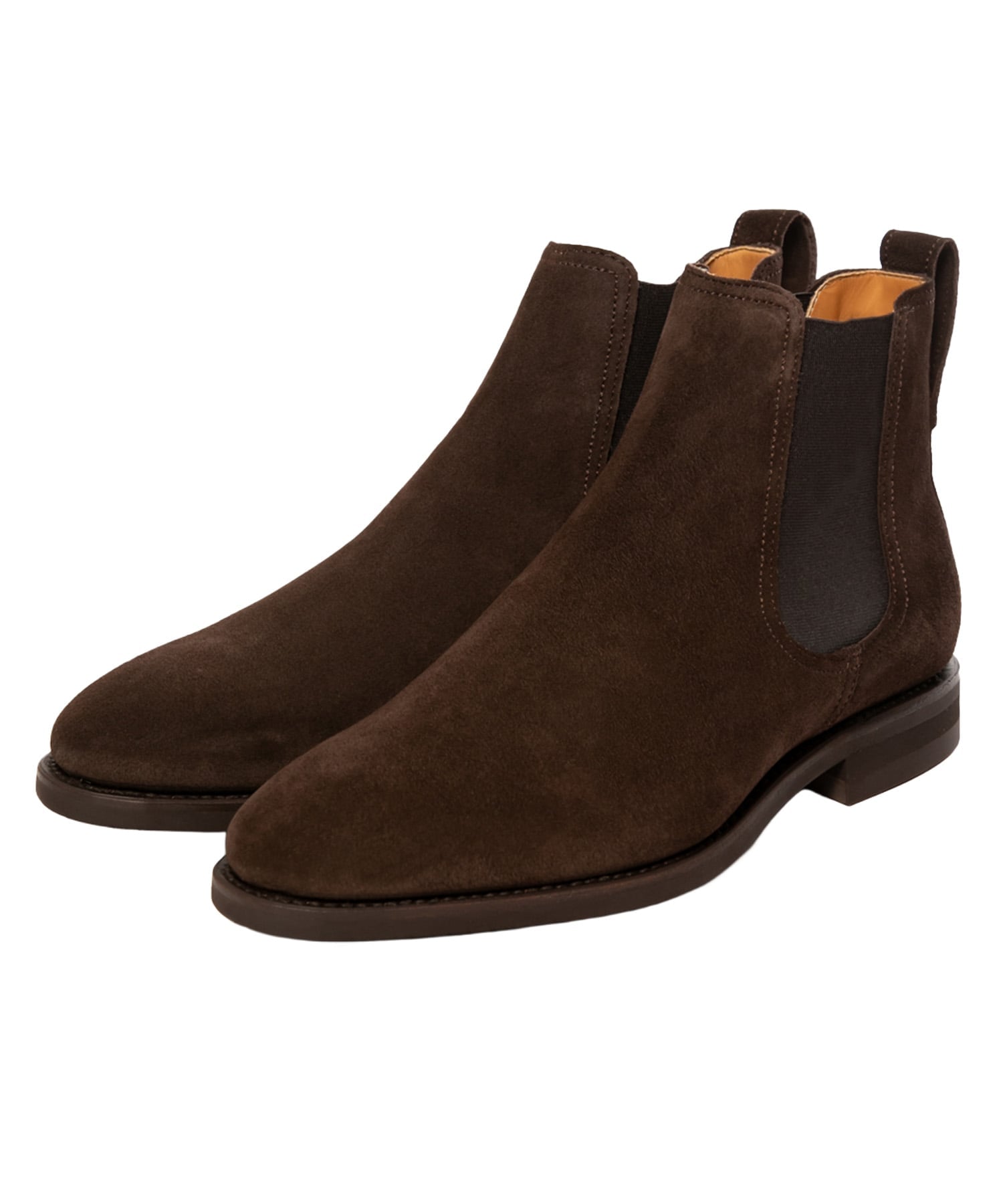 Ботинки с боковой вставкой Berwick1707, Dark Brown