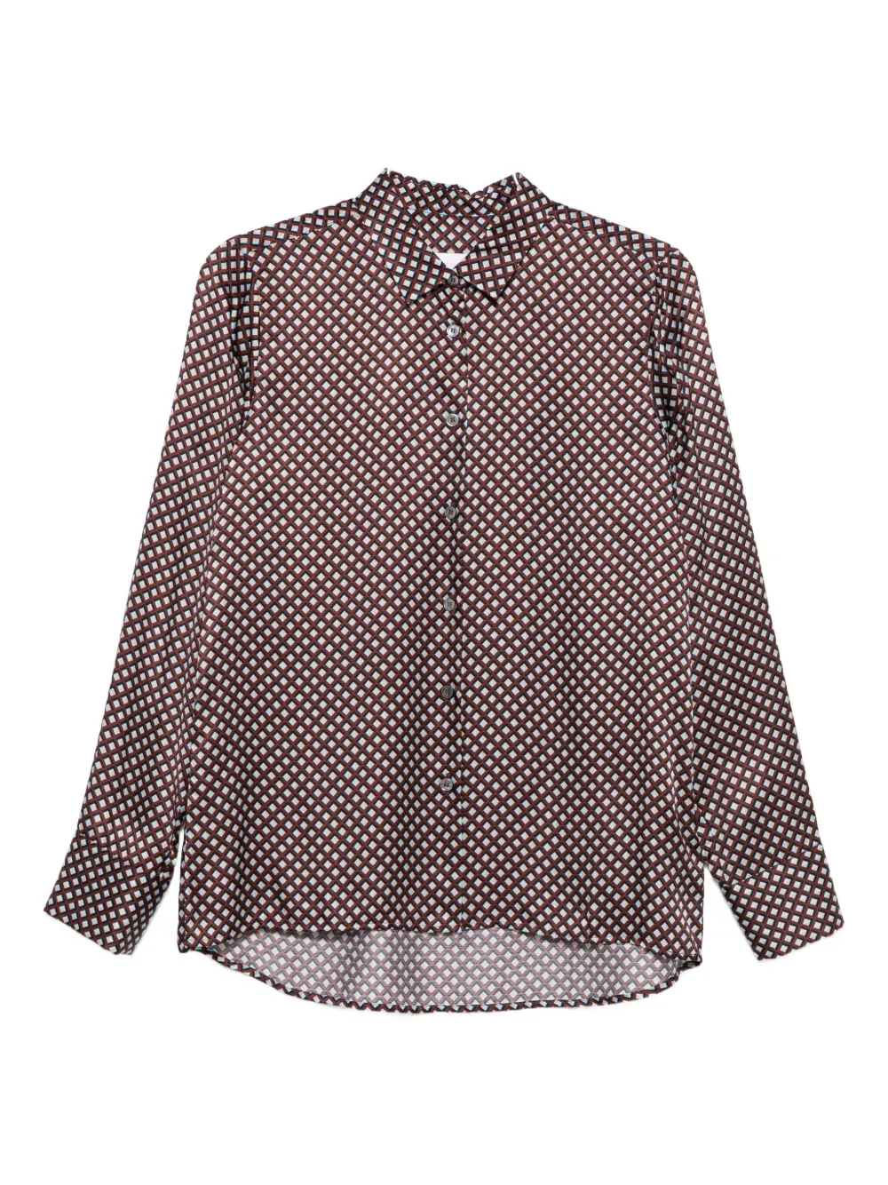 

Блузка с узором на пуговицах Robert Friedman, красный