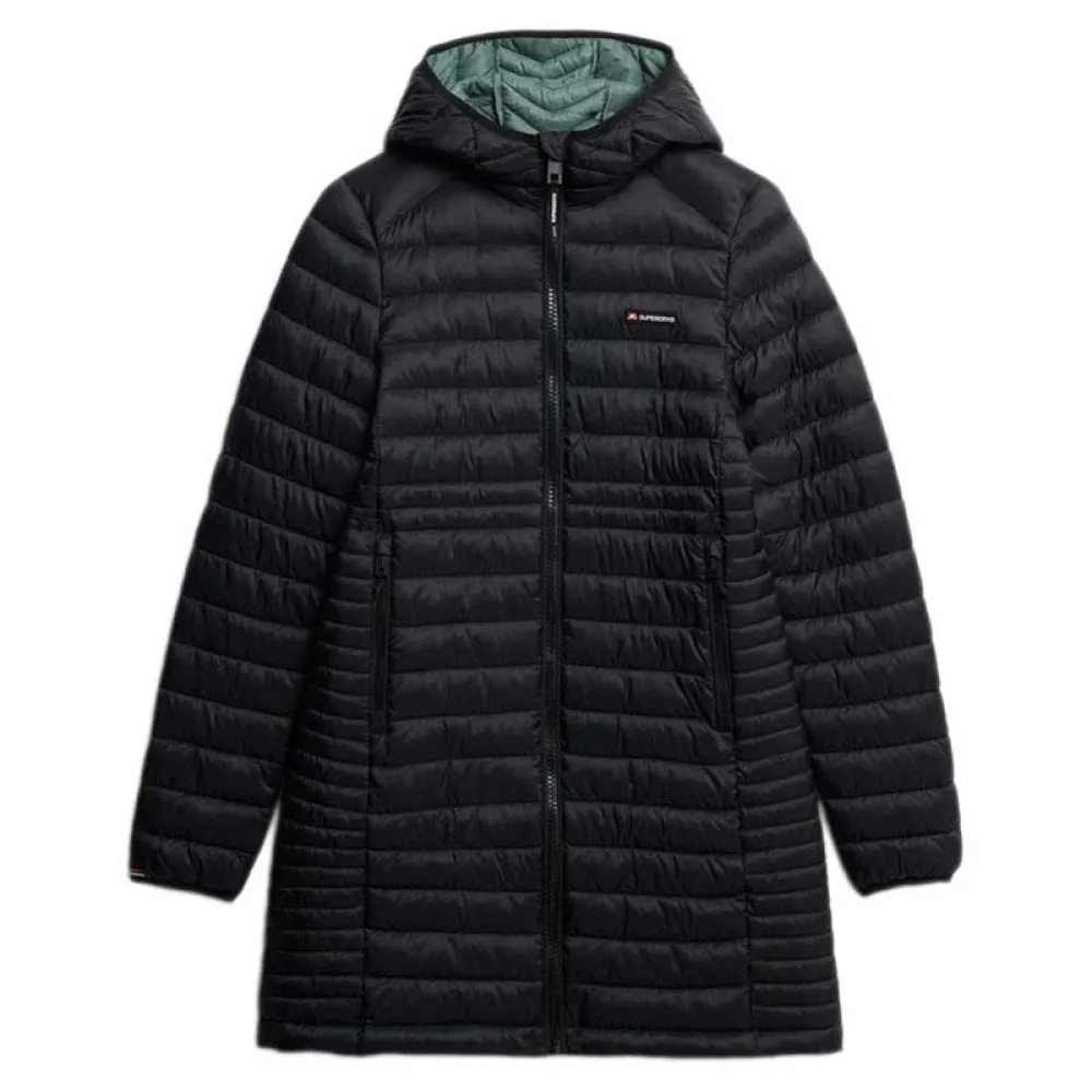 

Куртка Superdry Fuji Lite Mid padded, черный