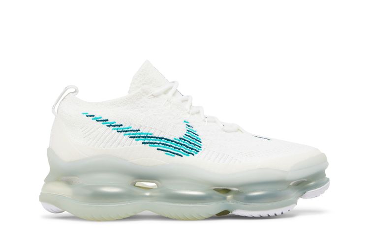 

Кроссовки Air Max Scorpion Flyknit 'White Clear Emerald', белый