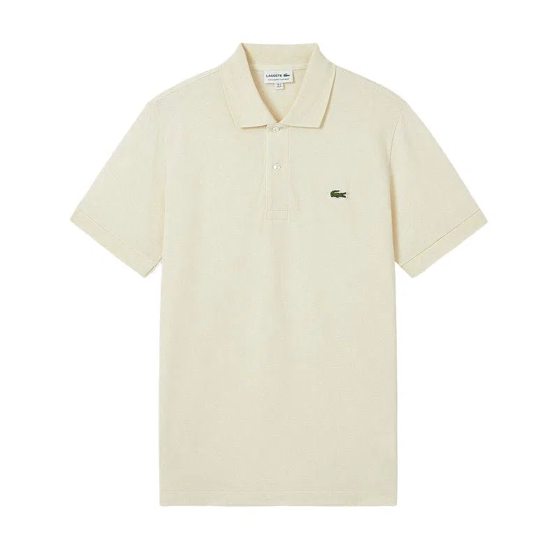 Поло Lacoste Classic Fit L.12.12 светло-бежевое