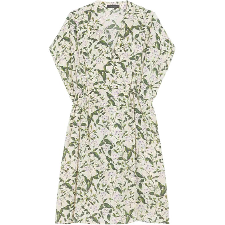 

Платье Weekend Max Mara с цветочным принтом и V-образным вырезом WEEKEND MaxMara, светло-зеленый