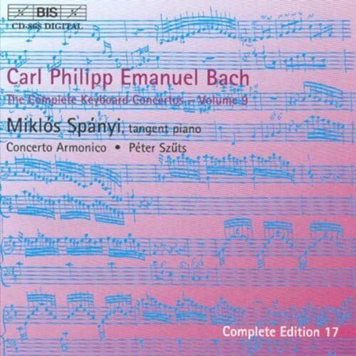 

CD диск Bach, C.P.E. / Spanyi / Tangent: Complete Keyboard Concertos 9