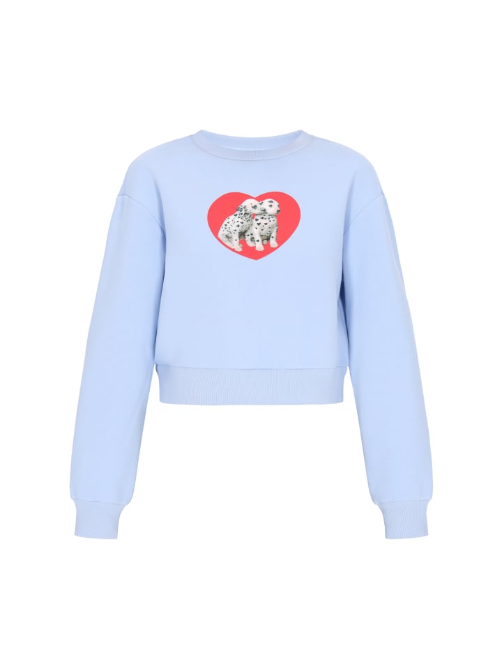 

MyMo Женская толстовка светло-голубого цвета, Синий, MyMo Женская толстовка светло-голубого цвета