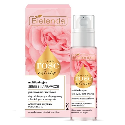 

Royal Rose Elixir Многофункциональная восстанавливающая сыворотка на ночь 30 мл Bielenda