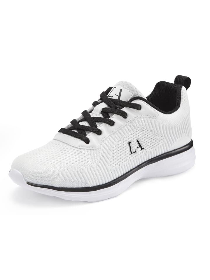 

Низкие кроссовки LASCANA, белый/черный