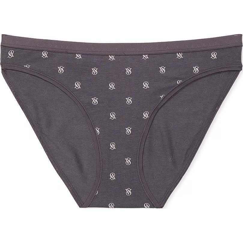 

Стринги из стрейч-хлопка с логотипом "Торнадо" Victoria's Secret, 1 упаковка (серый)