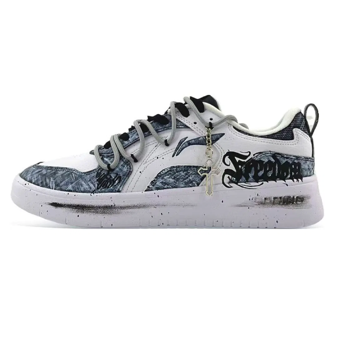 Кроссовки скейтбордические Li-Ning Free Gothic белые