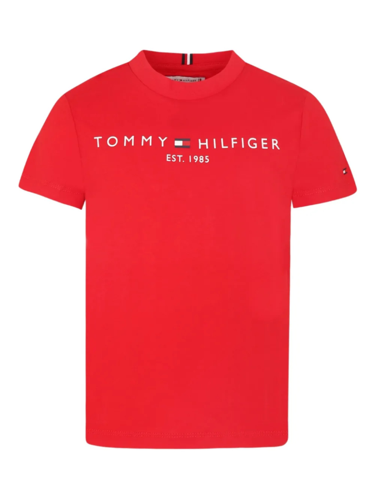 

Футболка с логотипом Tommy Hilfiger Junior, красный