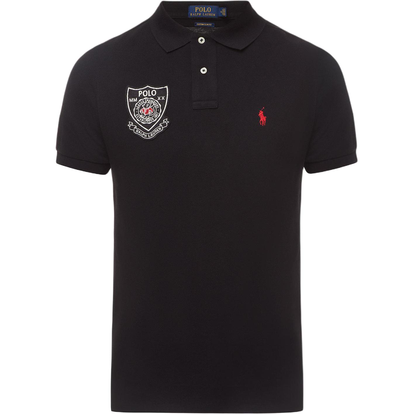 

Мужская поло Polo Ralph Lauren, черный