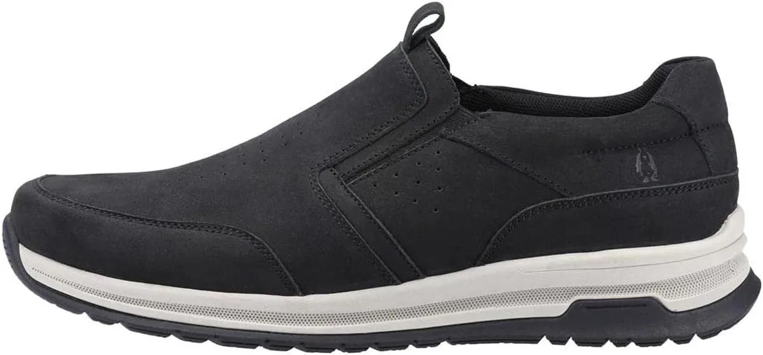 Мужские слипоны Hush Puppies Cole, Black Nubuck Leather
