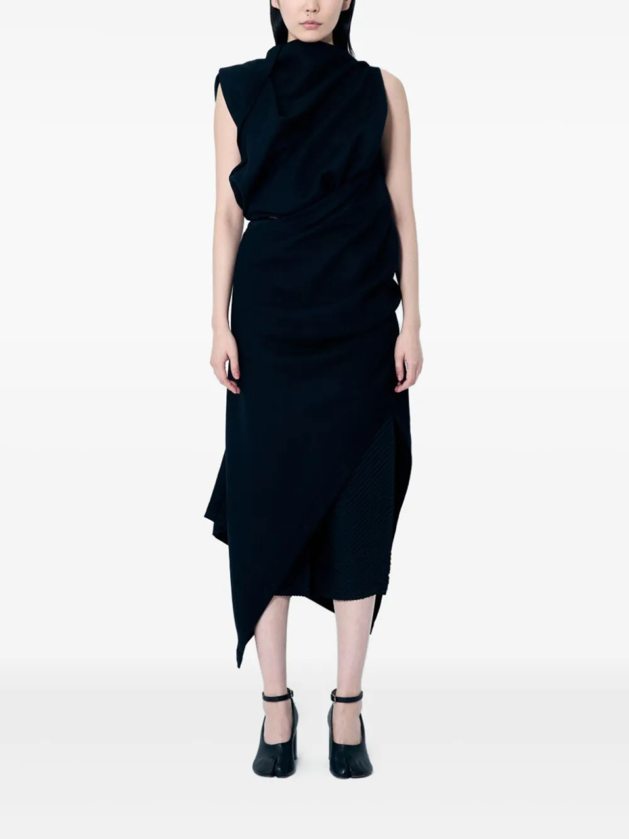 

Платье-переплетение Issey Miyake, черный