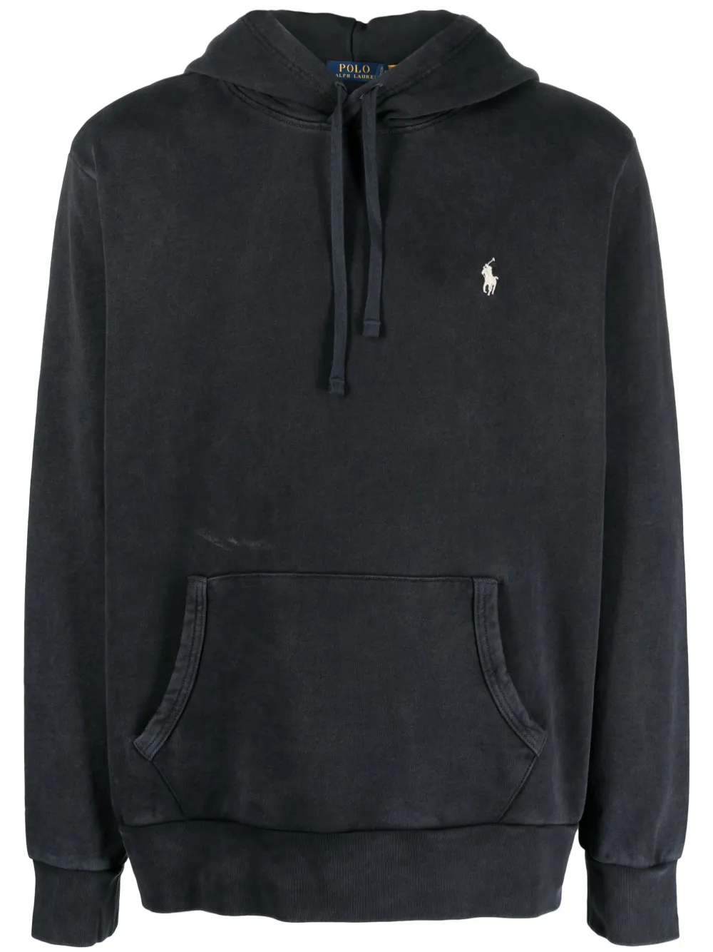 

Хлопковая толстовка с капюшоном Polo Pony POLO RALPH LAUREN, черный