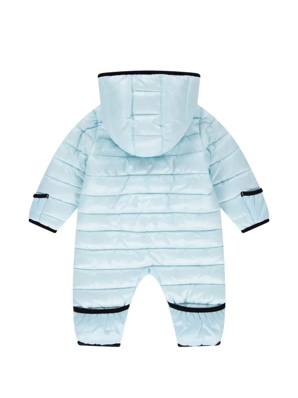 Зимний комбинезон с капюшоном и логотипом Nike Kids, синий — фото 2