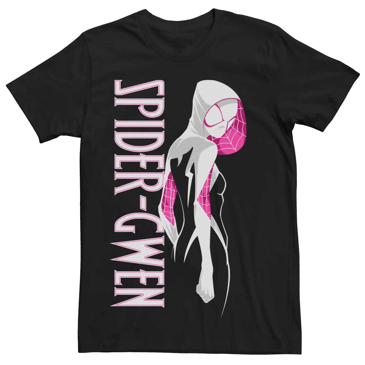 

Мужская простая футболка с плакатом Marvel's Spider-Gwen Licensed Character