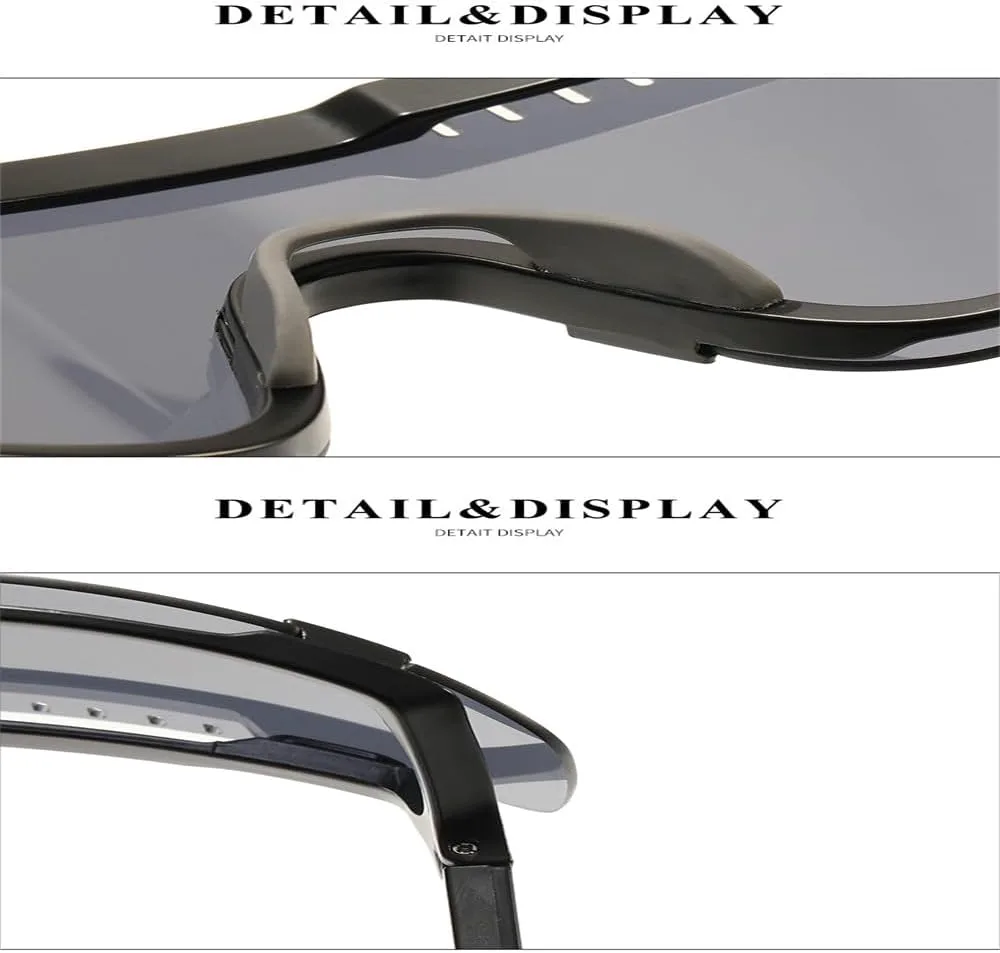 

Велосипедные очки, солнцезащитные очки для активного отдыха, солнцезащитные очки с эластичными дужками, цельные солнцезащитные очки, защитные очки KTUCN, Red