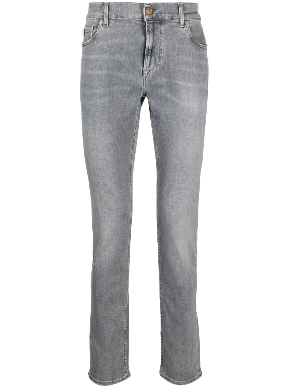 

Джинсы скинни 7 For All Mankind, серый