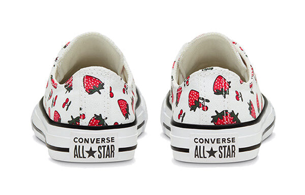 Кроссовки summer fruits chuck taylor all star low top summer fruit 'white pink' Converse, белый — фото 4