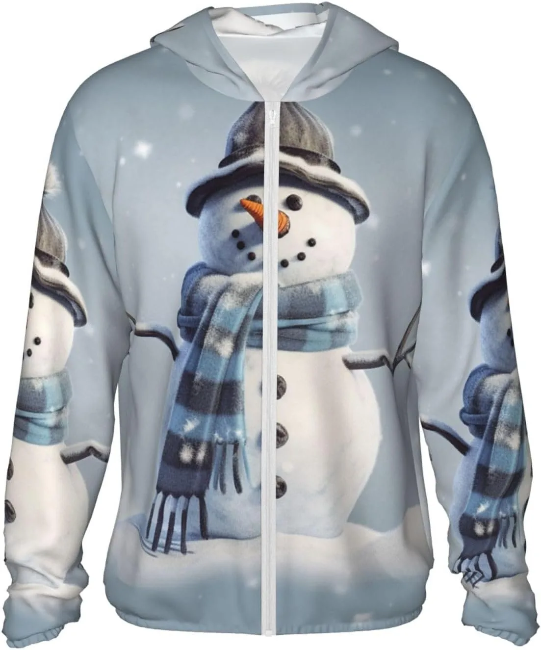 

Мужская толстовка с капюшоном UPF 50+ на молнии FHEBNDS