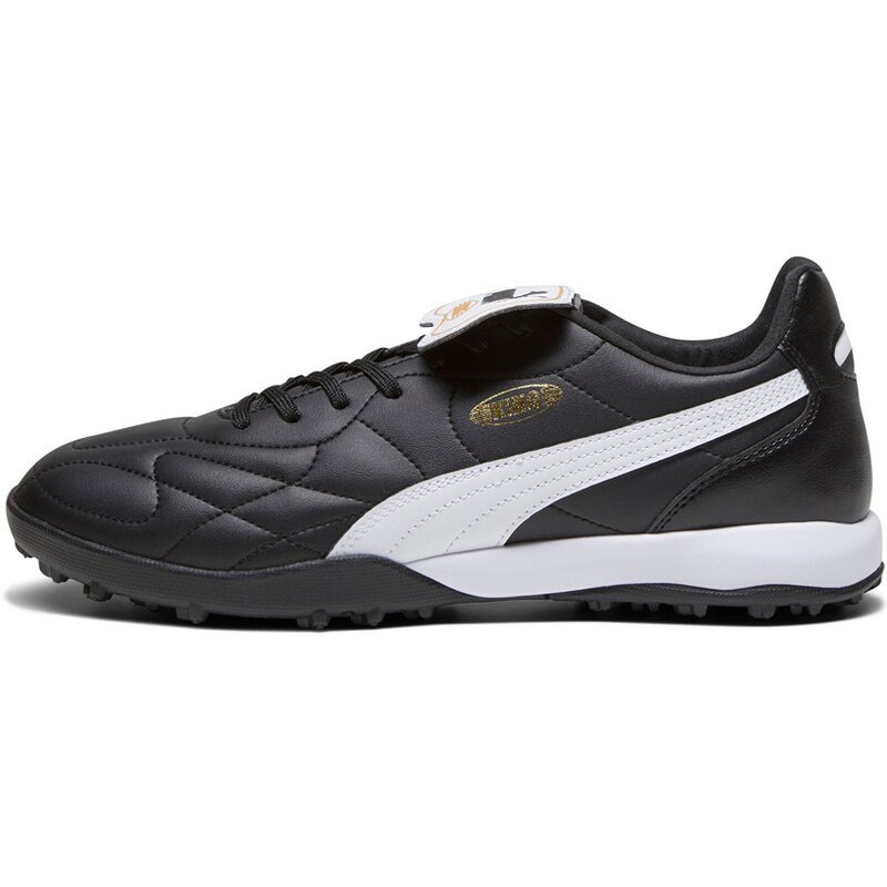 Футбольные бутсы King Top TT для игры на твердом покрытии Puma, цвет puma black-puma white-puma gold — фото 4