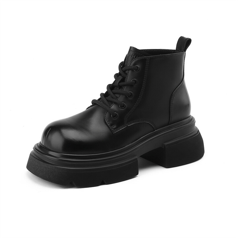 Ботинки женские Daphne Martin Boot на шнуровке, серый — фото 2