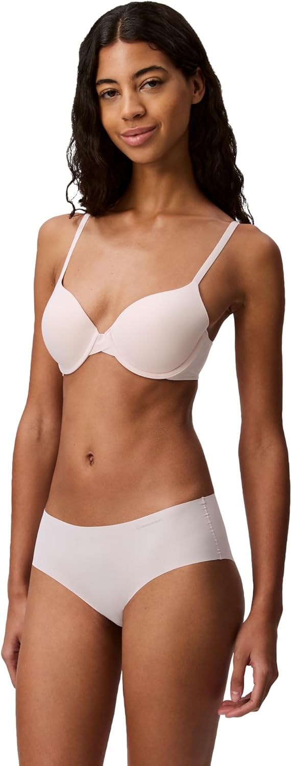 

Бюстгальтер-футболка Calvin Klein Women's Perfectly Fit Memory Touch, Nymph'S Thigh