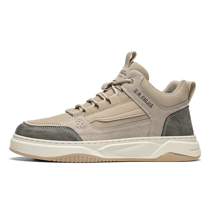 Кроссовки G.N.SHIJIA Skateboarding Shoes Men Low-top, цвет Sand — фото 2