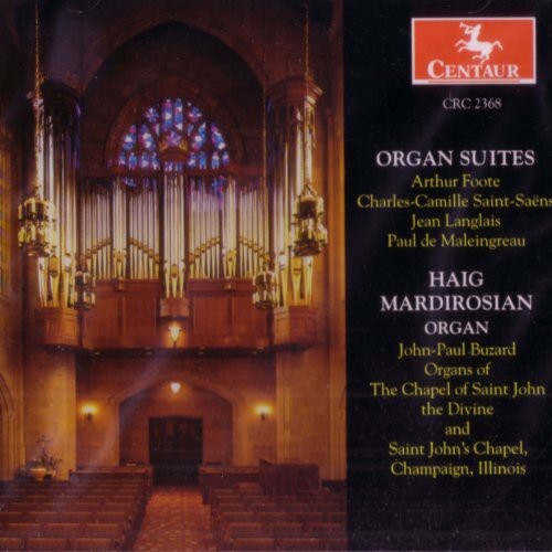 

CD диск Foote / Saint-Saens / Langlais / Mardirosian: Organ Suites