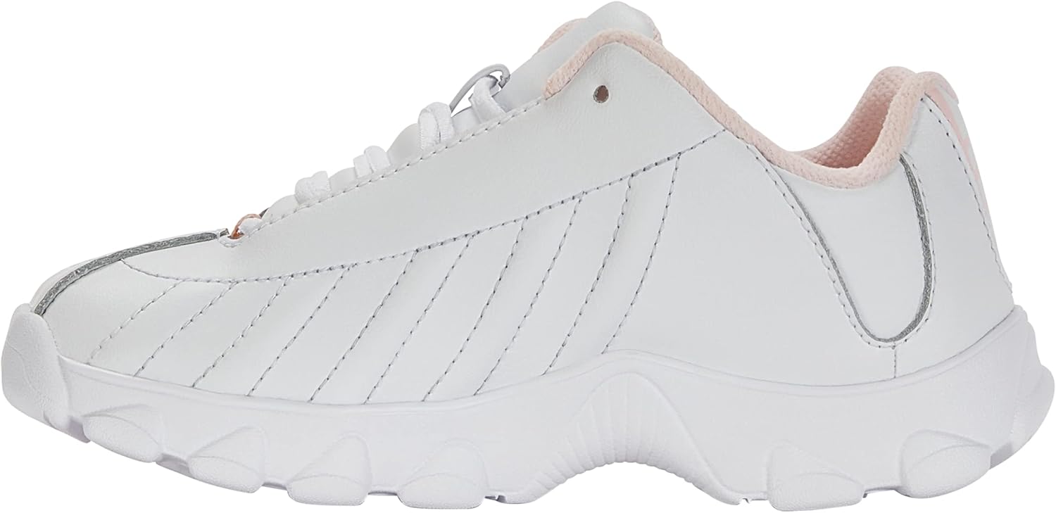 Кроссовки K-Swiss Kid's ST329, белый/розовый/небесно-розовый — фото 3