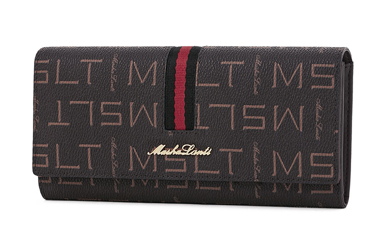 

MashaLanti Женский кошелёк из ПВХ с микрофиброй, Coffee & Coffee[Premium Box]