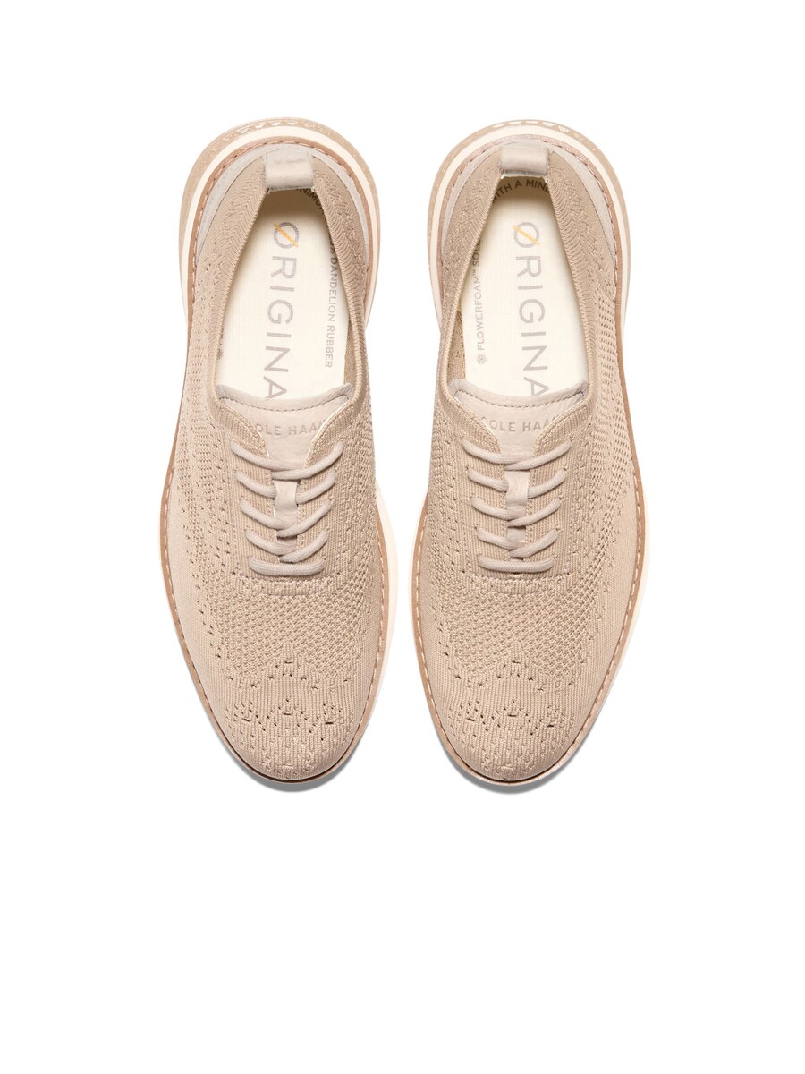 Спортивные туфли на шнуровке Cole Haan OG ENERGYWEAVE STITCHLITE WING OXFORDS, бежевый — фото 3