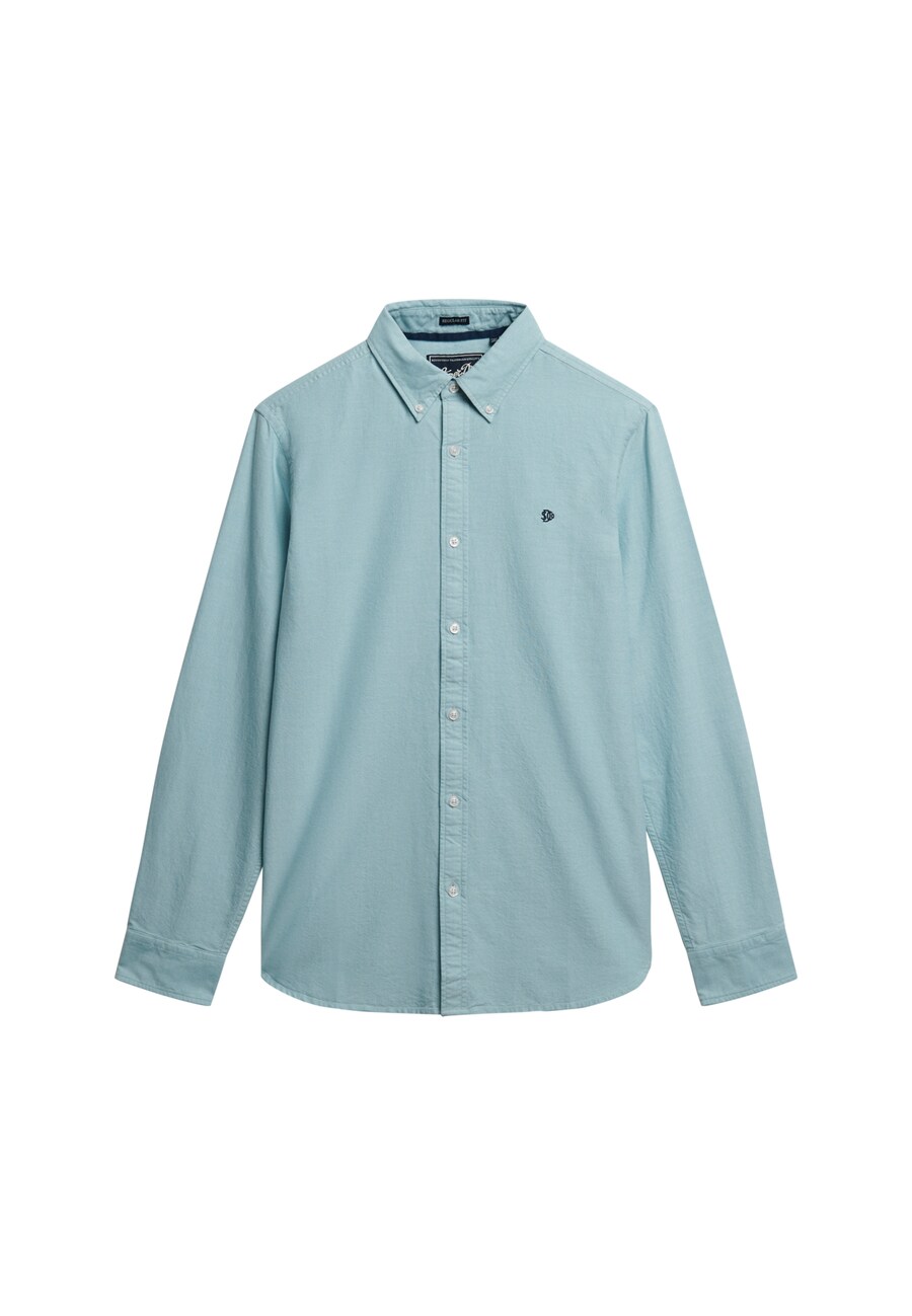 

Рубашка на пуговицах классического кроя Superdry Oxford, пастельный синий