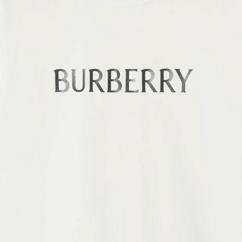 Футболка Burberry с логотипом 26, Chalk White — фото 2