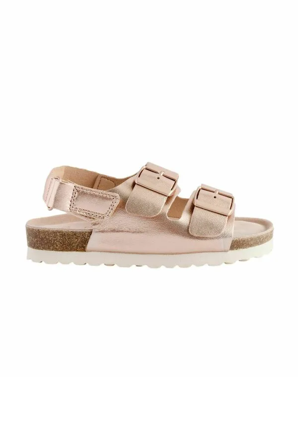 Стандартные сандалии с липучкой и застежкой Next, Rose Gold