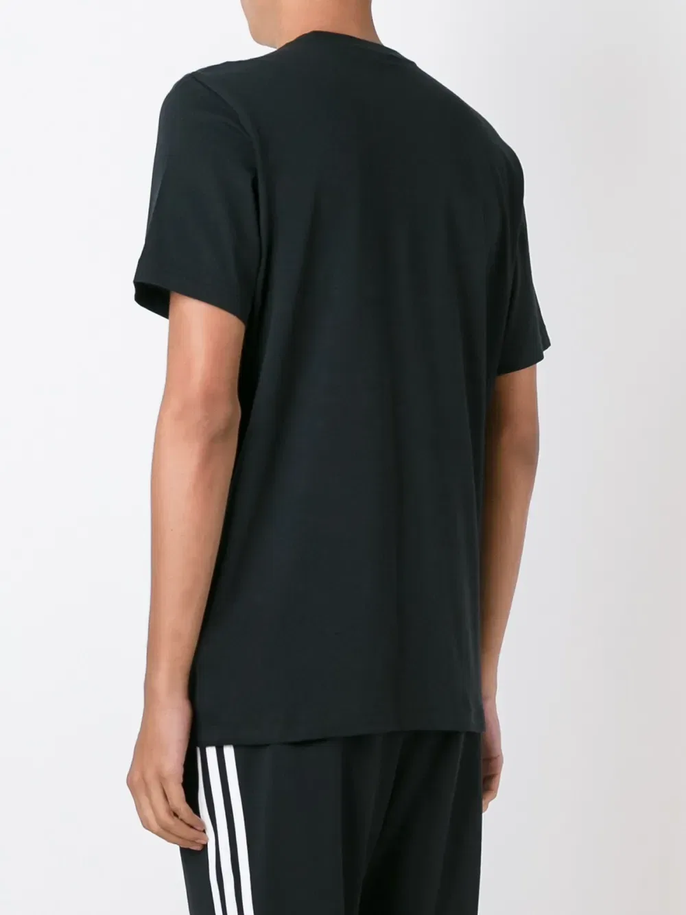 Футболка Adidas Originals с трилистником, черный — фото 4
