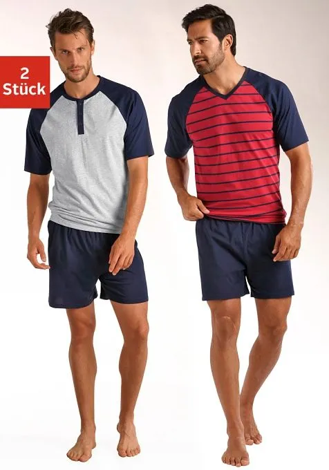 

Le jogger Shorty (упаковка, 4 шт., 2 шт.), короткая форма, с рукавами реглан, красный