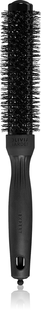 

Круглая щетка для волос Black Label Speed с волнистой щетиной для более быстрой сушки волос Olivia Garden, ø 25 mm