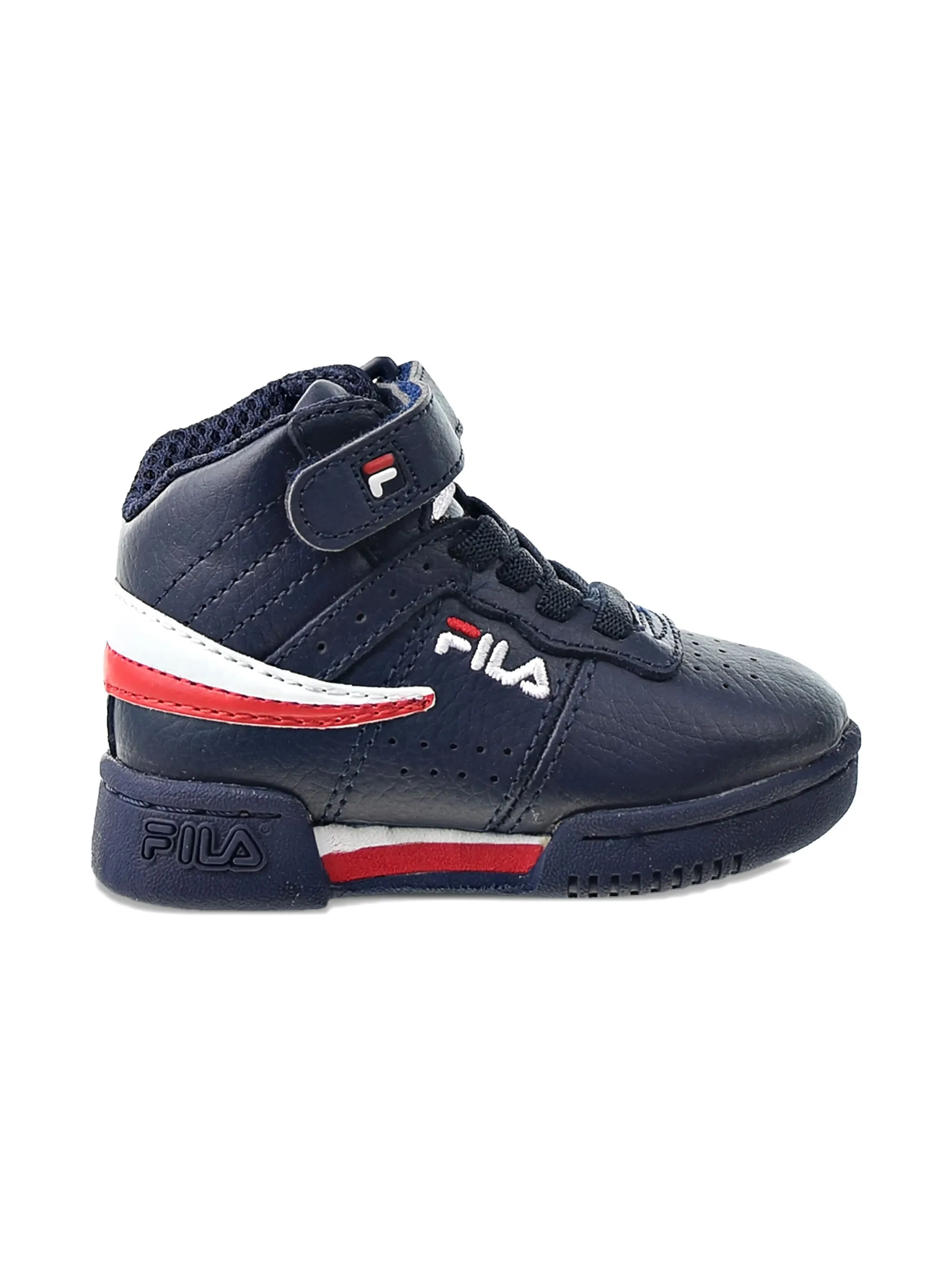 Высокие кроссовки F-13 Fila Kids, синий — фото 2