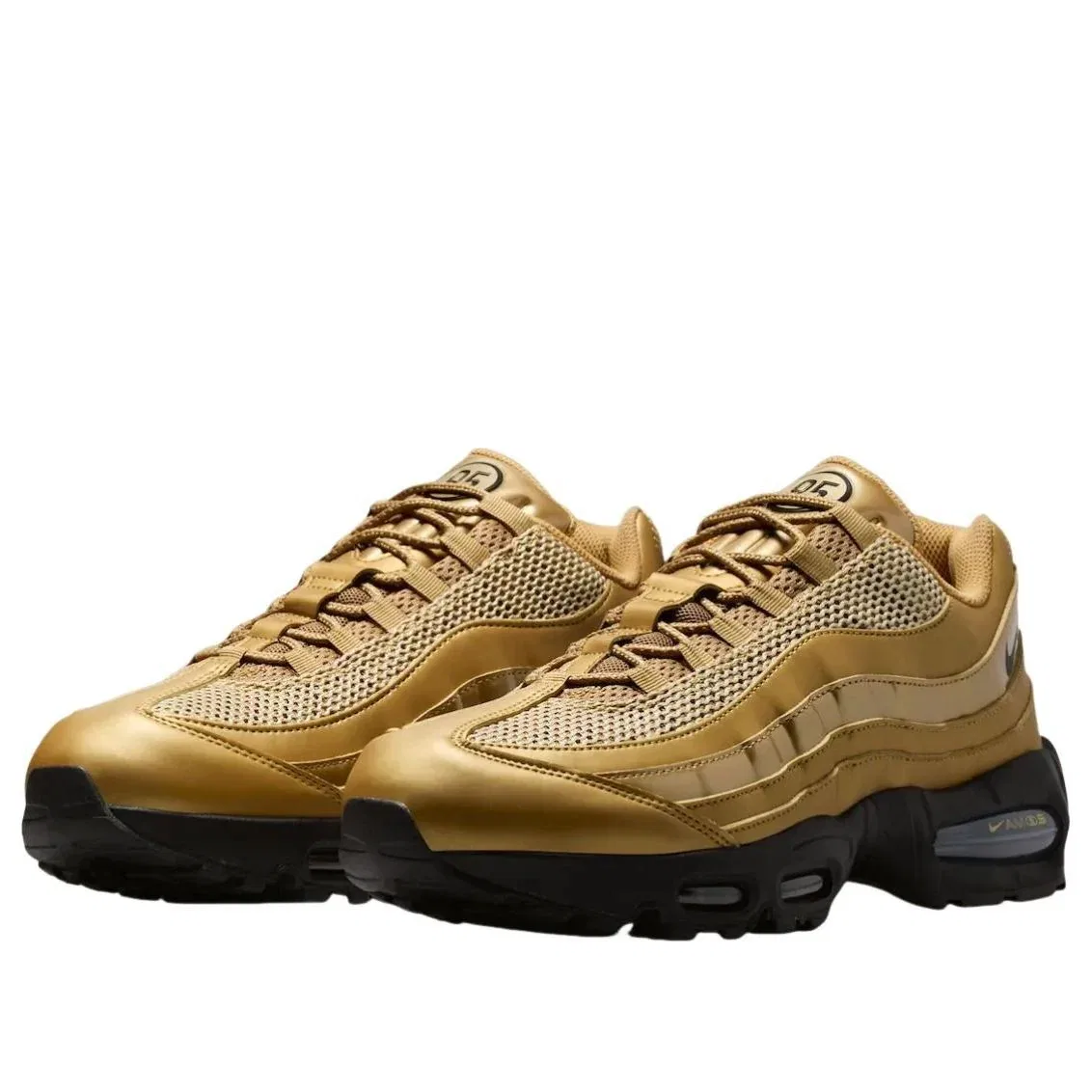 Кроссовки Nike Air Max 95 'Metallic Gold' IV2872-707, золото — фото 2