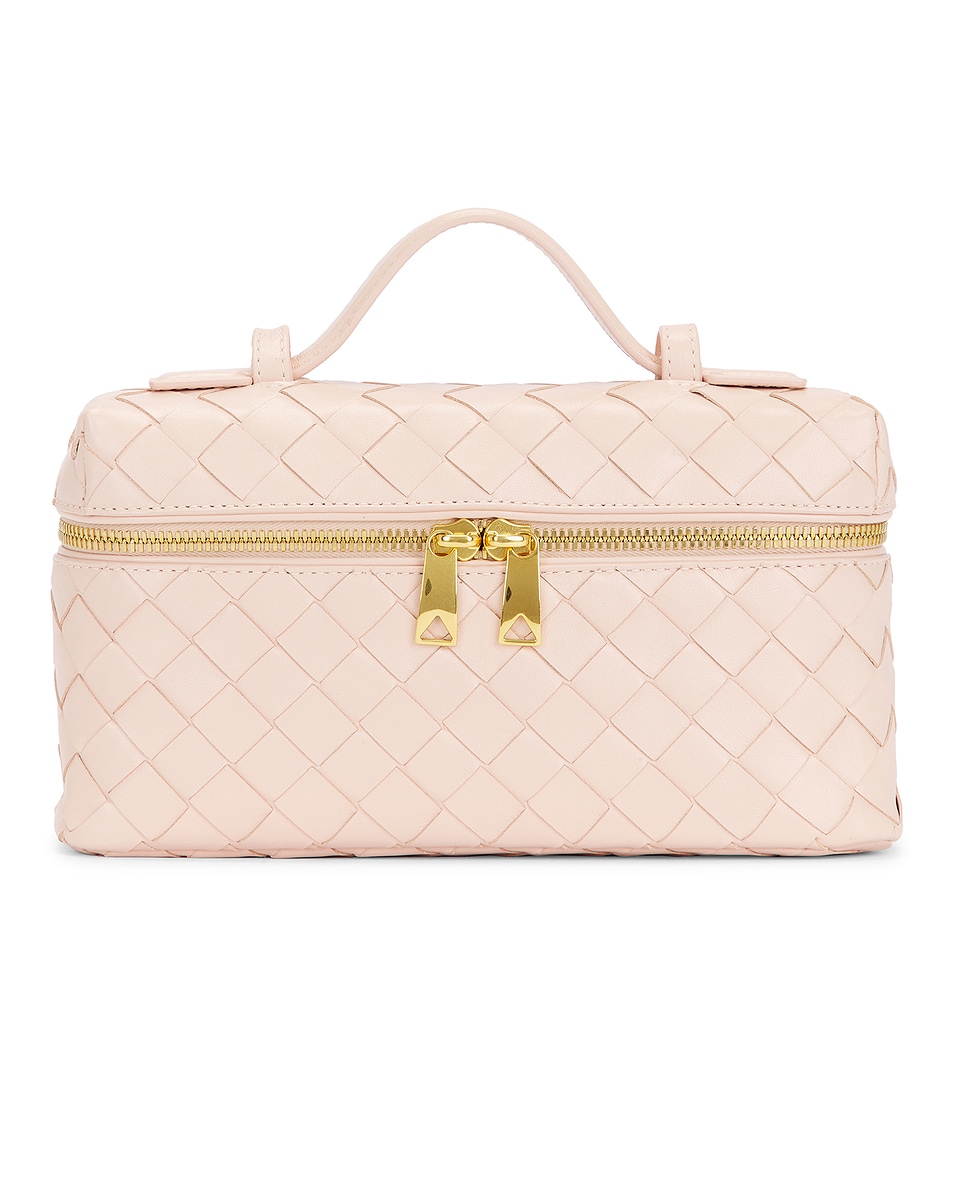 

Косметичка Bang Bang Bottega Veneta, цвет Cameo & Gold