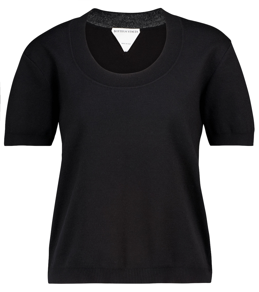 

Свитер из смесовой кашемировой пряжи Bottega Veneta, черный