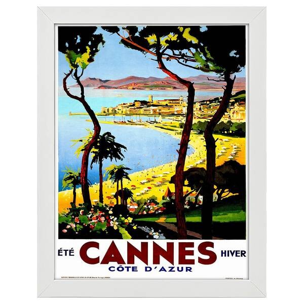 

Рамка для фотографий LegendArte Poster Cannes, белый