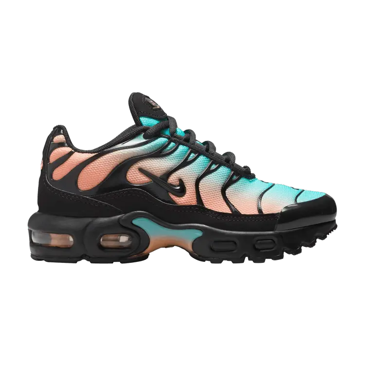 

Кроссовки Nike Air Max Plus PS 'Aurora Green Orange Pulse', черный