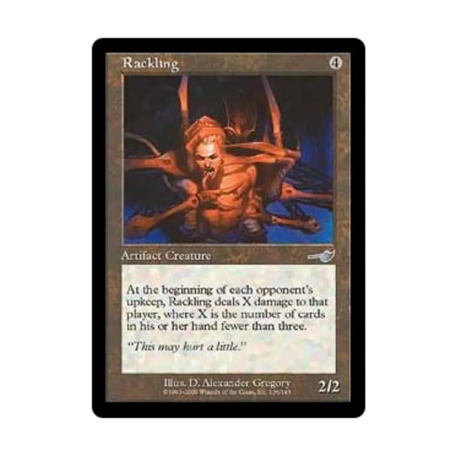 

CCG Рэклинг (U), MTG - Nemesis