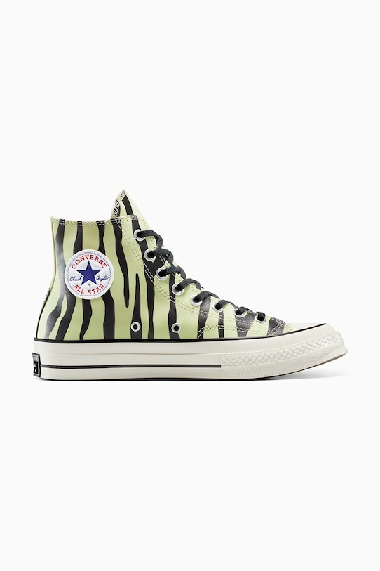 Кроссовки Chuck 70 светящиеся в темноте зебра Converse, бежевый