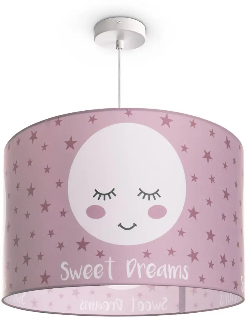 

Подвесной светильник Paco Home Aleyna 103 E27, розовый