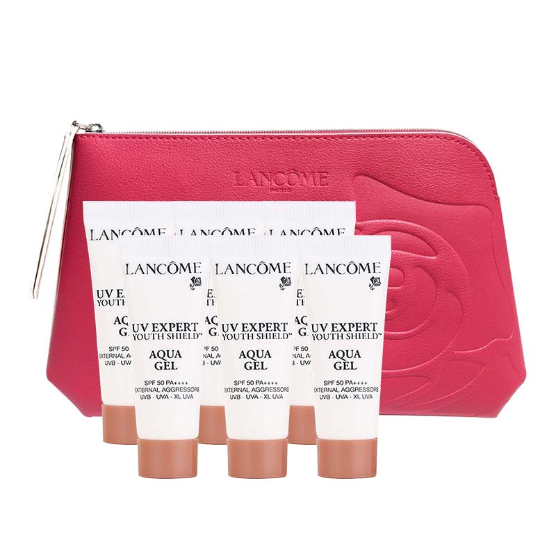 LANCOME LANKOU белый тюбик набор образцов для защиты от солнца, высокая чистота UV-защиты 10мл*3/10мл*6 — фото 2