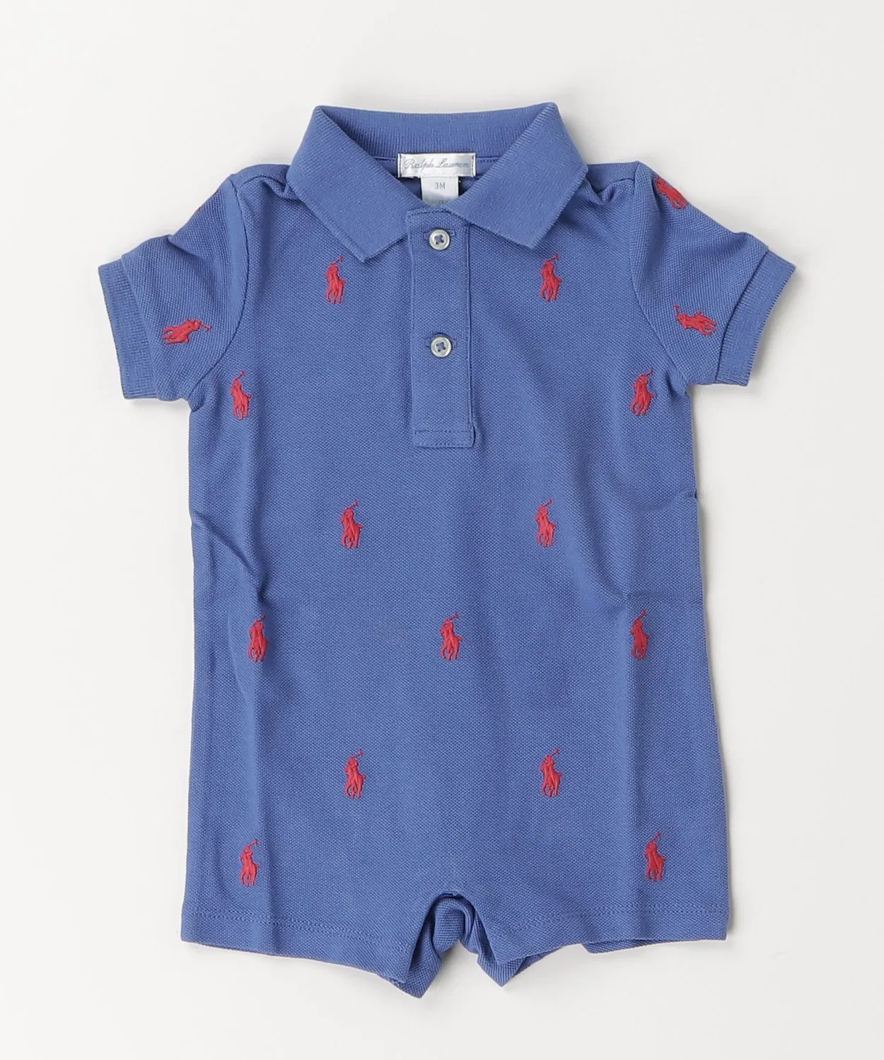 Поло-платье Polo Ralph Lauren из хлопкового мешка с вышивкой пони, мультицвет — фото 4